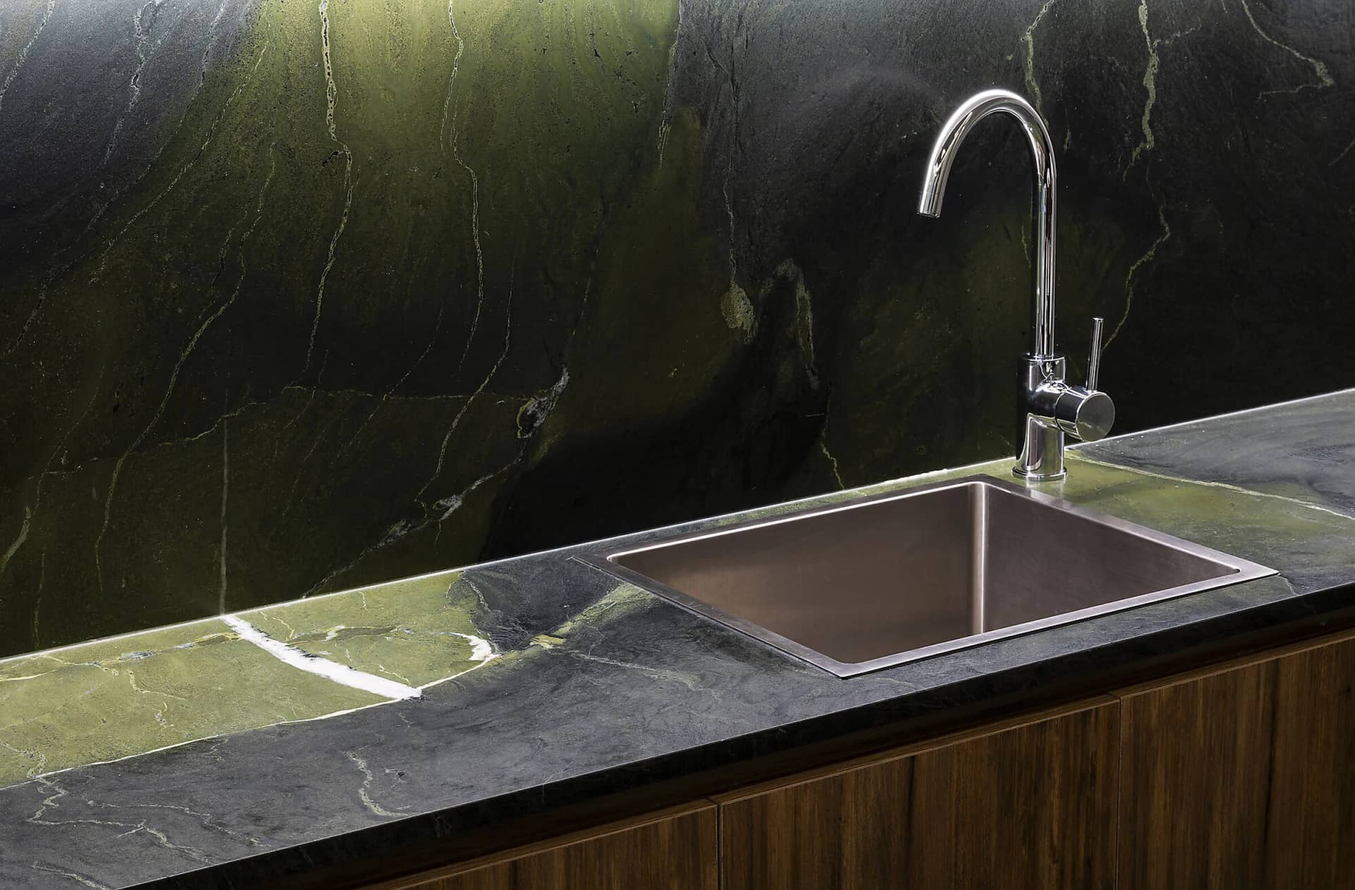 ÉCLAT Avocado Marble Basin